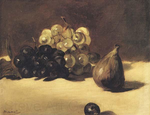 Edouard Manet Raisins et figues (mk40) Norge oil painting art